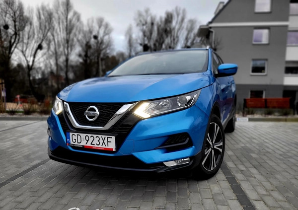 Nissan Qashqai cena 85900 przebieg: 40000, rok produkcji 2020 z Gdańsk małe 631